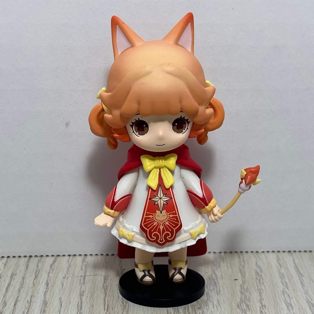Simon Toys LIRORO Animal Fairyland Kingdom‎ Series Fox Priest Figure Red Orange